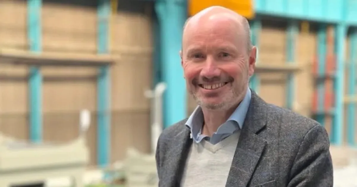 GeoPura founder Andrew Cunningham, who remains in a senior role following the company’s £275m acquisition by Ballard Power Systems. Source: The Times