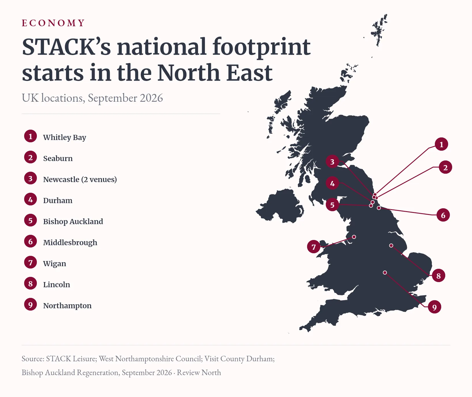 Stack National Footprint