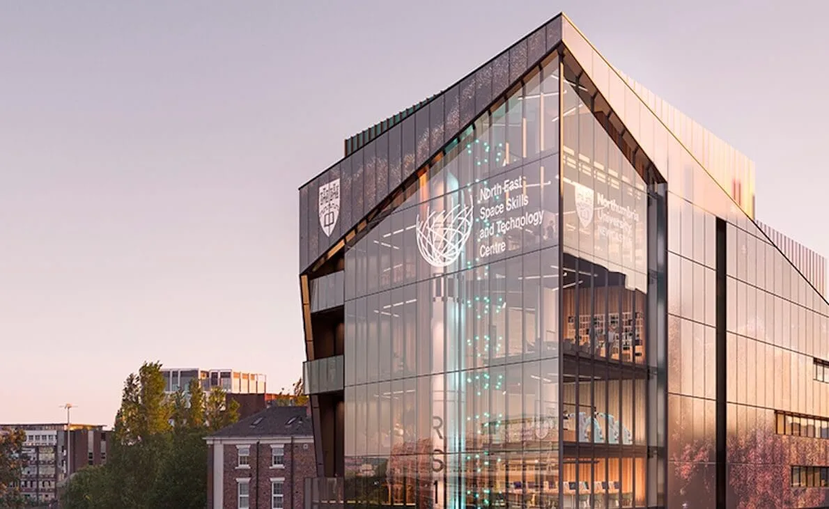 The North East Space Skills and Technology Centre at Northumbria University's Newcastle campus, where it is due to open this autumn. Source: Northumbria University
