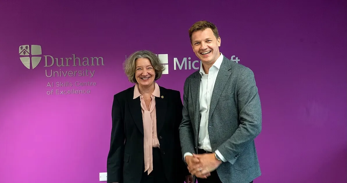 Durham University and Microsoft launch AI Skills Centre of Excellence