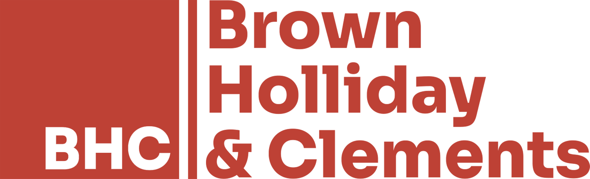 Brown Holliday & Clements logo
